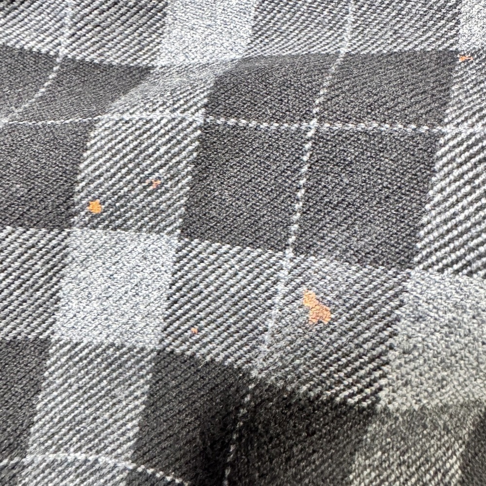 Filson Gray and Black Plaid Button-Down Shirt - Picture 8 of 8